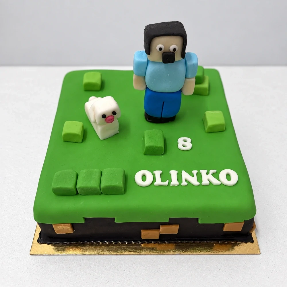 Torta Minecraft