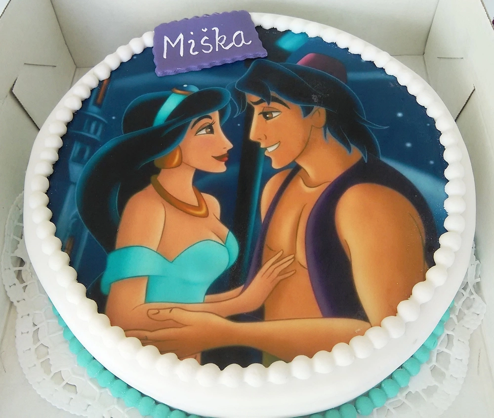 Torta Jasmína a Aladin