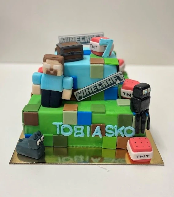 Torta Minecraft