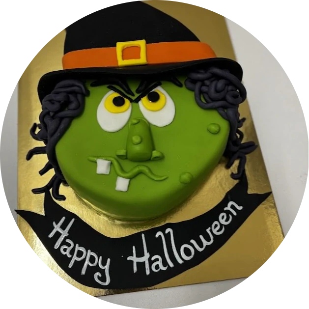Torta Bosorka, Halloween