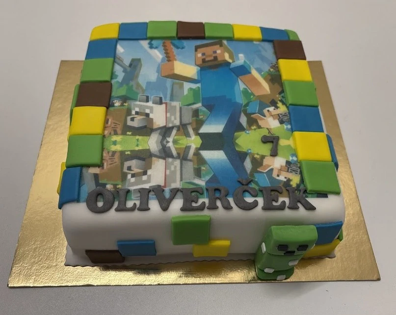 Torta Minecraft