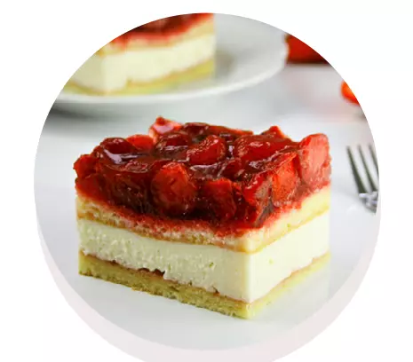 Ricotta-jahoda rez 180g (minimálny odber 4ks)