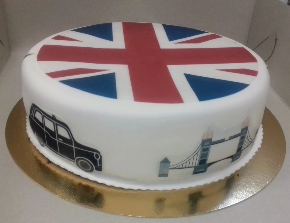 Torta Veľká Británia, Anglicko
