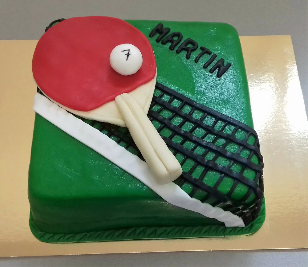 Torta Ping pong - torta stolný tenis