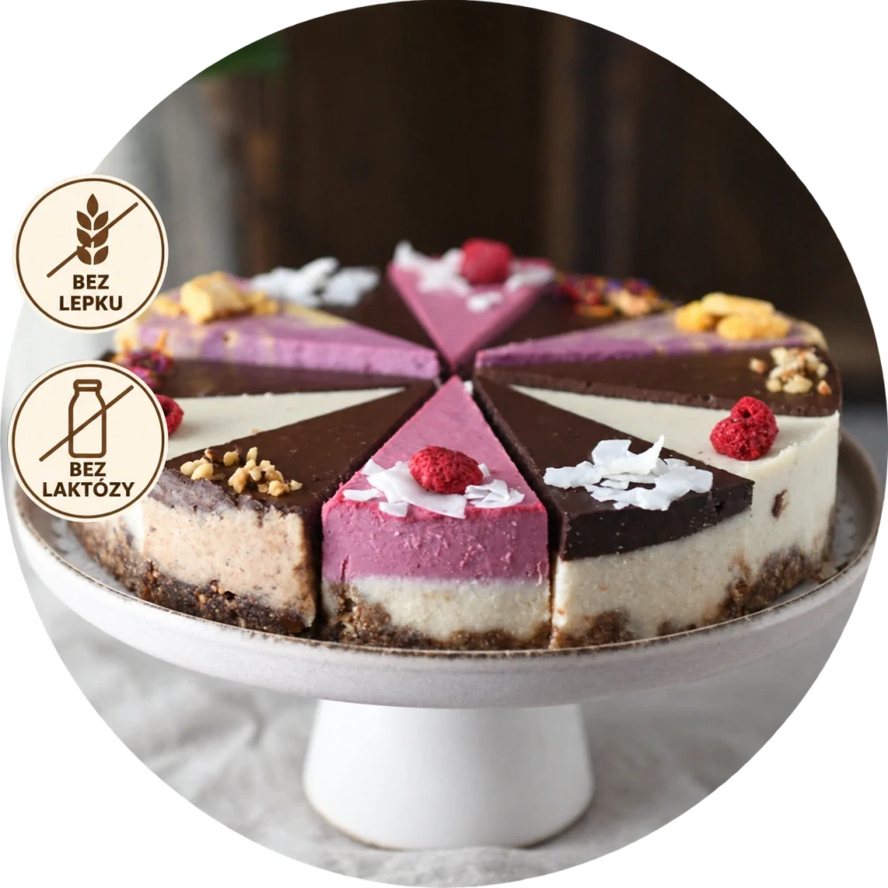 TORTA Raw tortový MIX 12ks (BEZ LEPKU A LAKTÓZY)