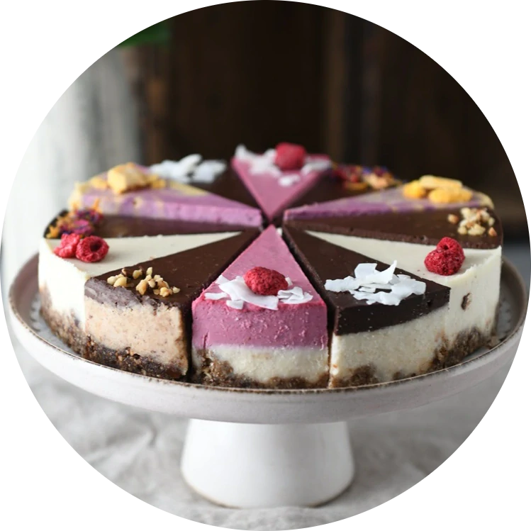 TORTA Raw tortový MIX 12ks (BEZ LEPKU A LAKTÓZY)