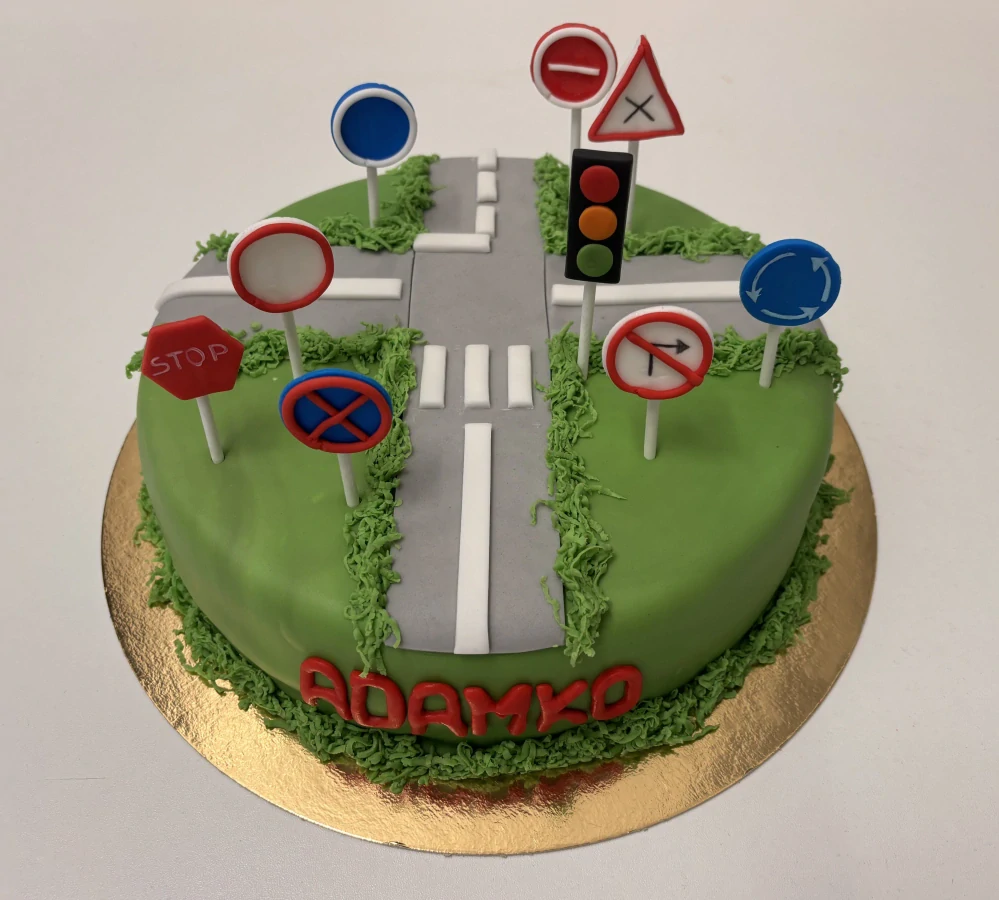 Torta Dopravné značky