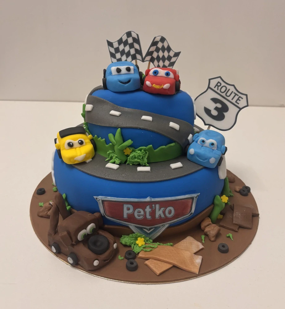 Torta Auto Cars, McQueen