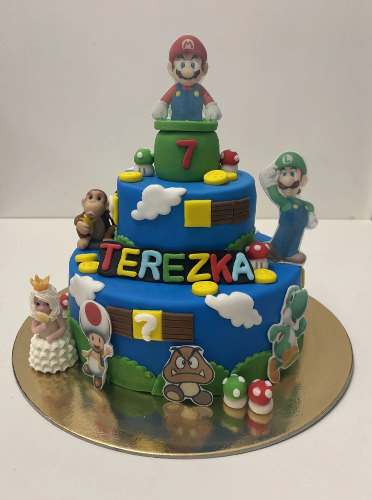 Torta Super Mario