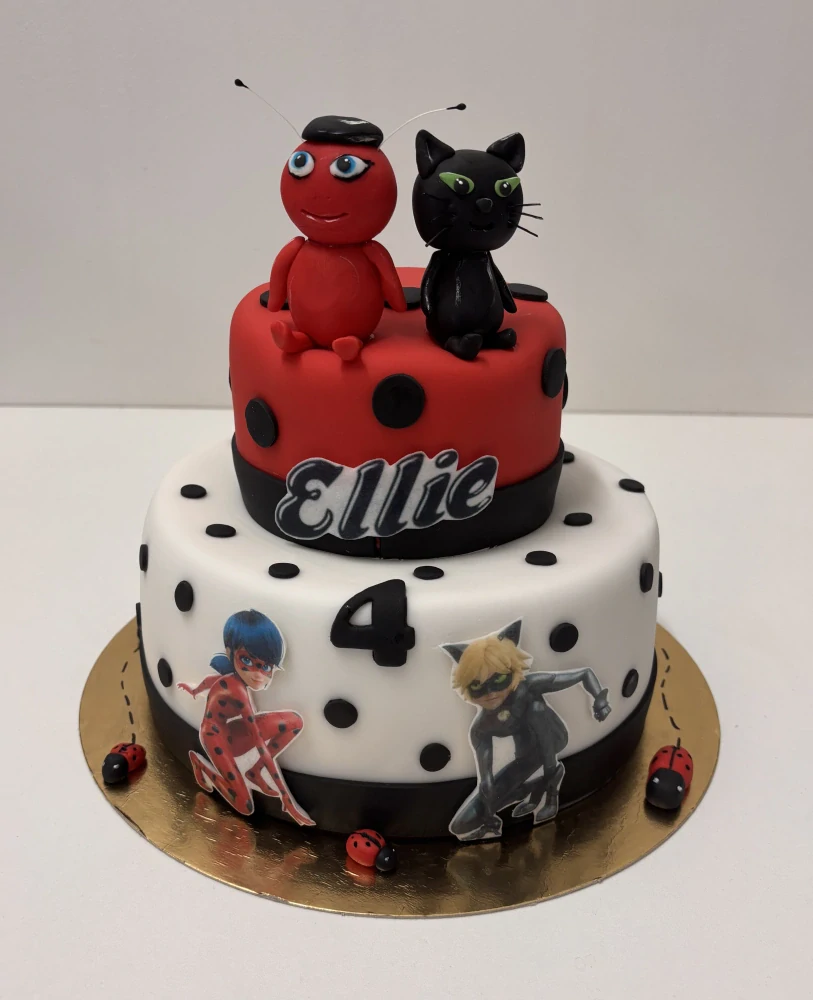 Torta Čarovná lienka, Miraculous ladybug