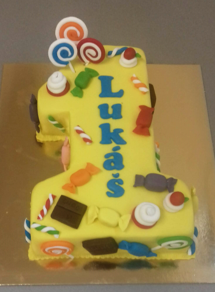 Torta Jednotka (môže byť aj iné číslo)