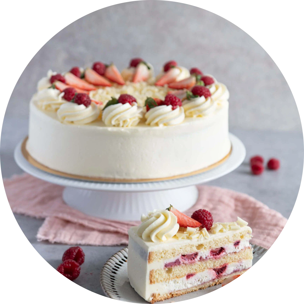 TORTA Mascarpone-jahodová (bezlepkovo-bezlaktózová)