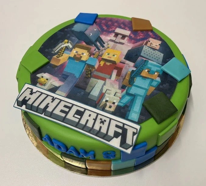 Torta Minecraft