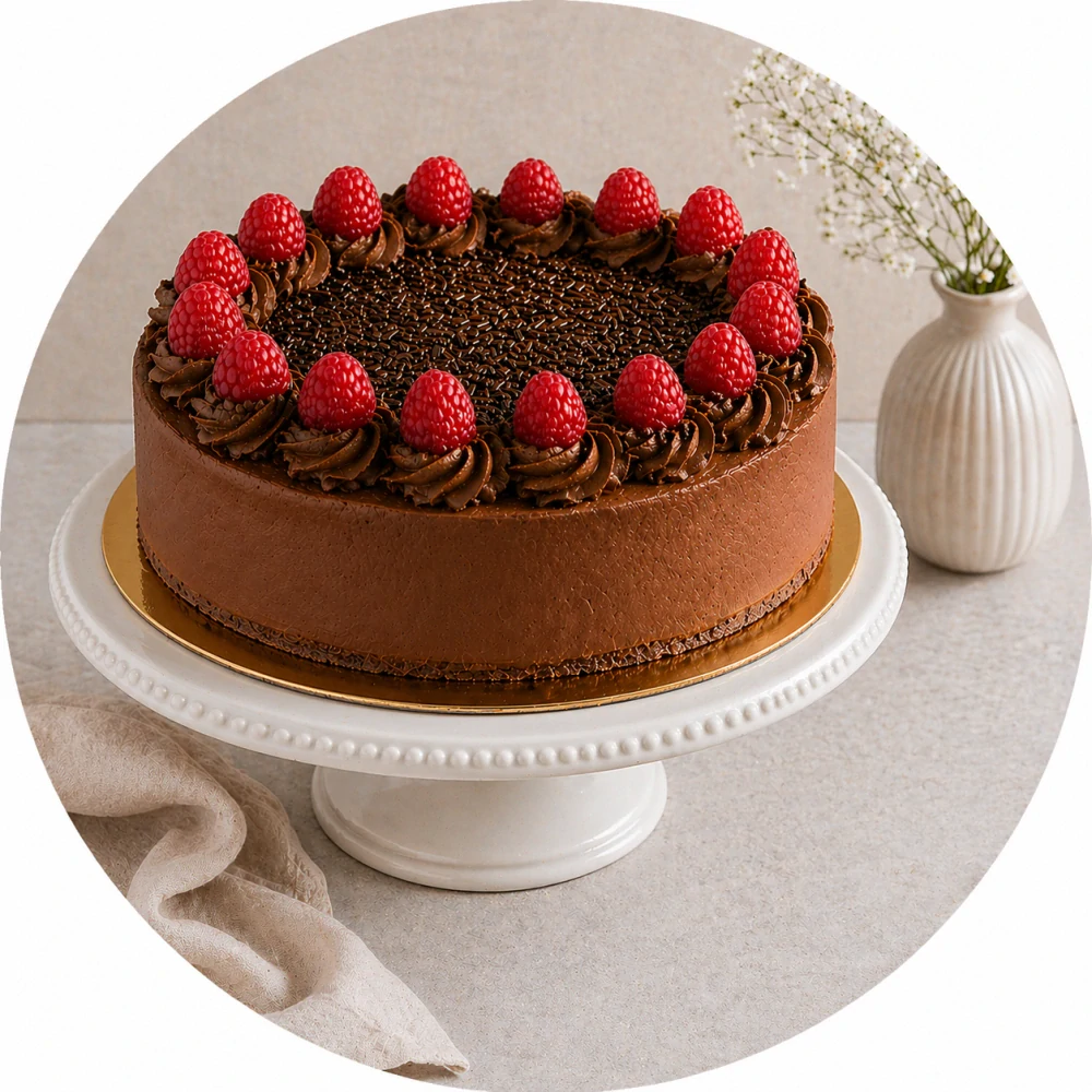 TORTA Čokoládovo-malinová (bezlepkovo-bezlaktózová)