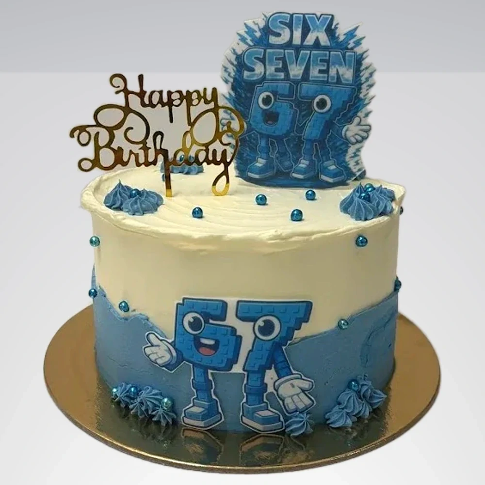 Torta Six Seven