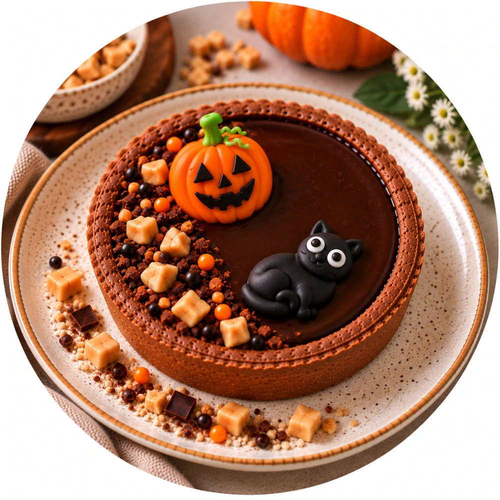 Tart čokoláda-karamel 70g