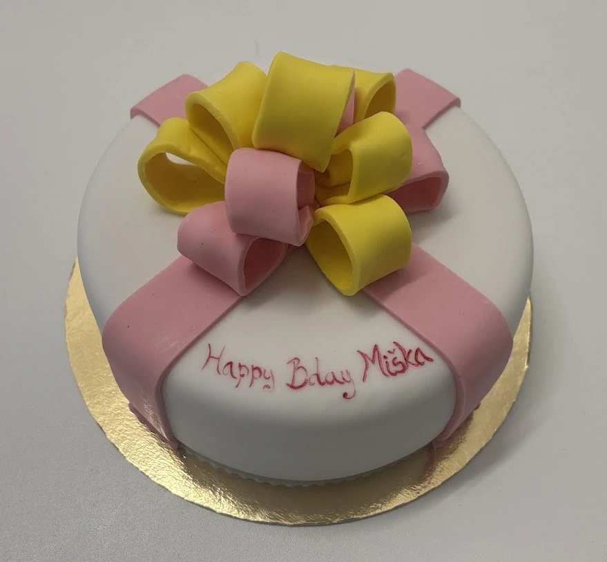 Torta Darček s mašľou