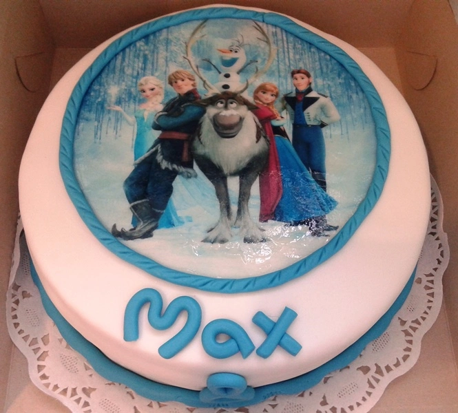 Torta Frozen, Ľadové kráľovstvo
