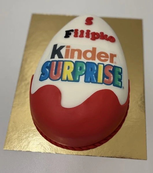 Torta Kinder vajíčko