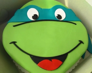 Torta Ninja korytnacka