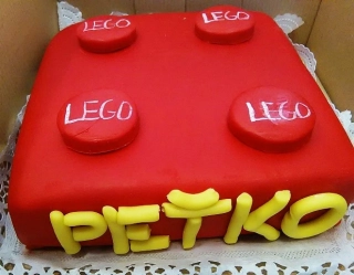Torta Lego kocka