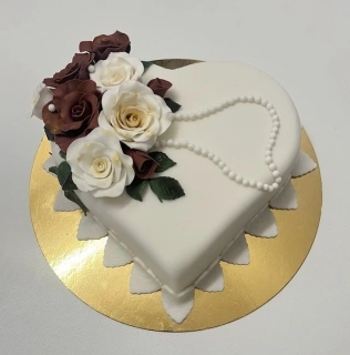 Torta Srdce k narodeninám