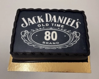 Torta Whiskey Jack Daniels