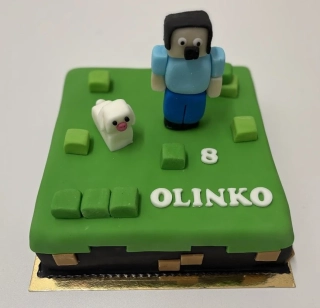 Torta Minecraft