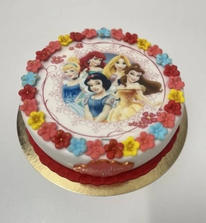 Torta Disney princezné