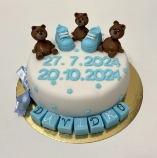 Torta Krst, Mackovia modrý