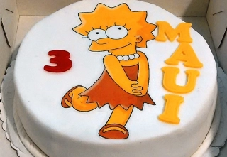 Torta Simpson Lisa