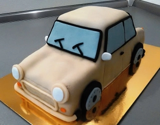 Torta Auto Trabant