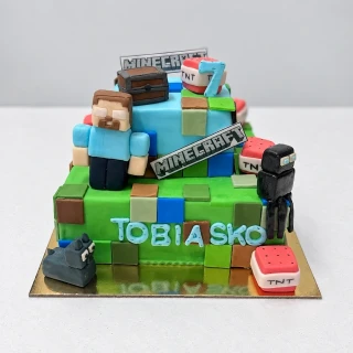 Torta Minecraft