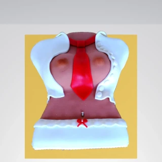 Torta Eroticka Zenske torzo