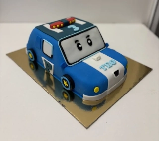Torta Robocar, Poli
