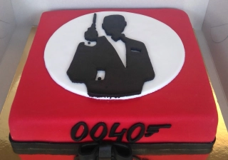Torta James Bond 007