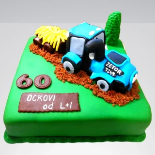 Torta Traktor