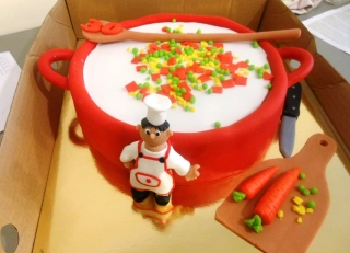 Torta Polievka, hrniec, kuchárka