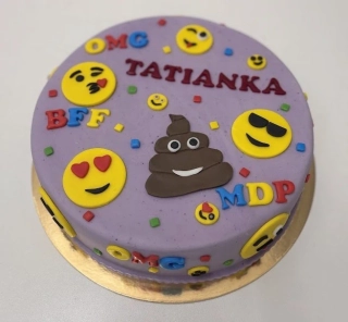 Torta Emoji, Smajlíci
