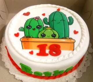Torta Kaktus