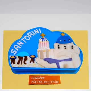 Torta Magnetka, Santorini