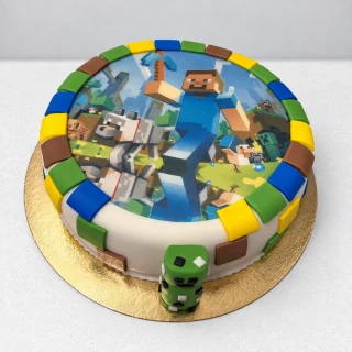 Torta Minecraft