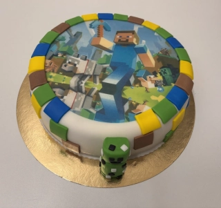 Torta Minecraft