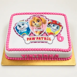 Torta Labková Patrola, Paw Patrol