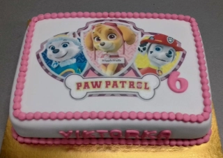 Torta Labková Patrola, Paw Patrol