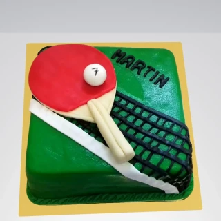Torta Ping pong - torta stolný tenis