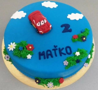 Torta autíčko