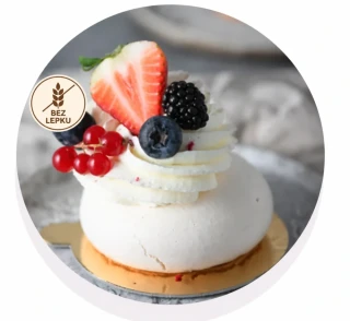 Pavlova tortička 70g (bezlepková) (minimálny odber 4ks)