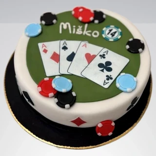 Torta Poker
