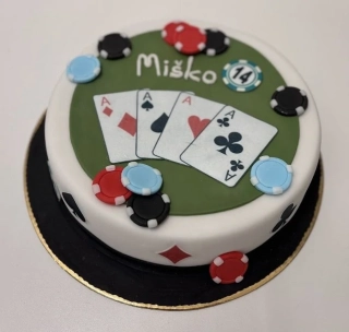 Torta Poker